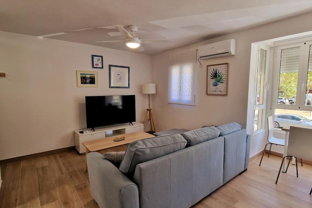 Moderno Apartamento Sevilla Zona Nervion. Wifi/Ac Exteriör bild