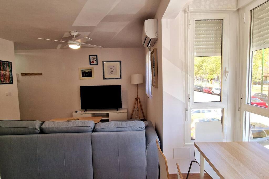 Moderno Apartamento Sevilla Zona Nervion. Wifi/Ac Exteriör bild