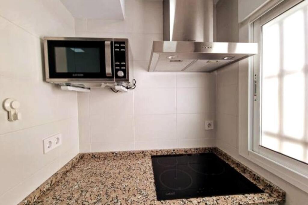 Moderno Apartamento Sevilla Zona Nervion. Wifi/Ac Exteriör bild